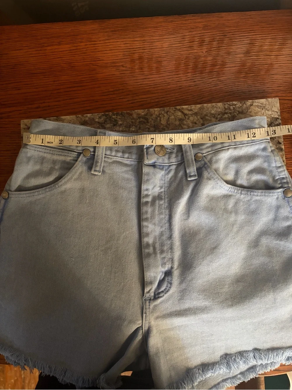Vintage Light Blue Wrangler Denim Shorts